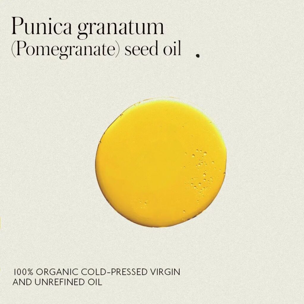 punica granatum pomegranate seed oil
